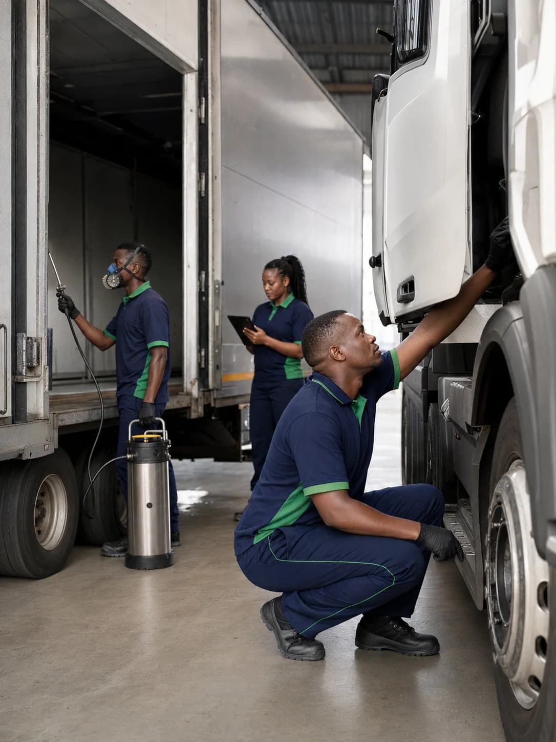 Professional truck horse and trailer fumigation service